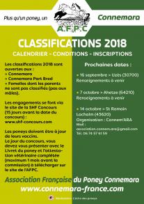 Classifications sept & oct 2018
