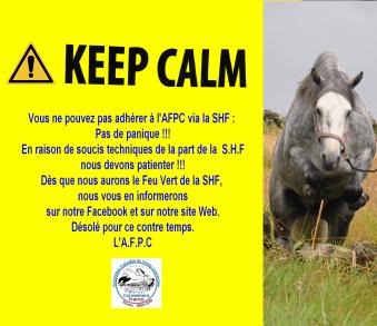 Adhésion 2019 via SHF, les dernières nouvelles !!! 